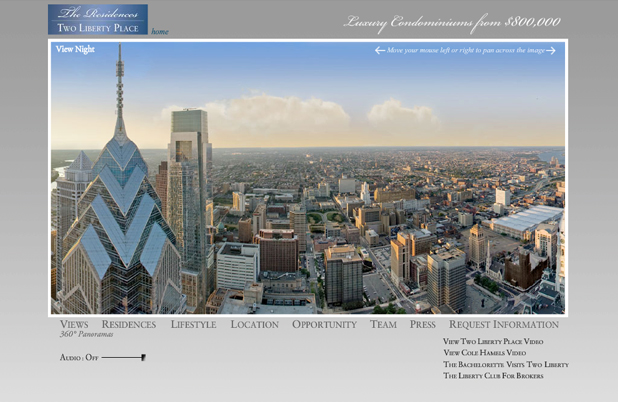 Two Liberty web page