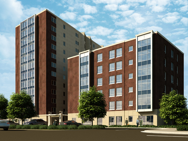 3d architectural rendering - Exterior Navesink Harbor