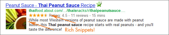 Another Rich Snippet Example Another Rich Snippet Example