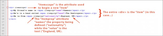 itemscope-code itemscope example