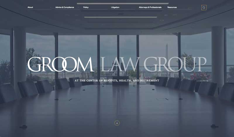 Groom Law Group Home Page